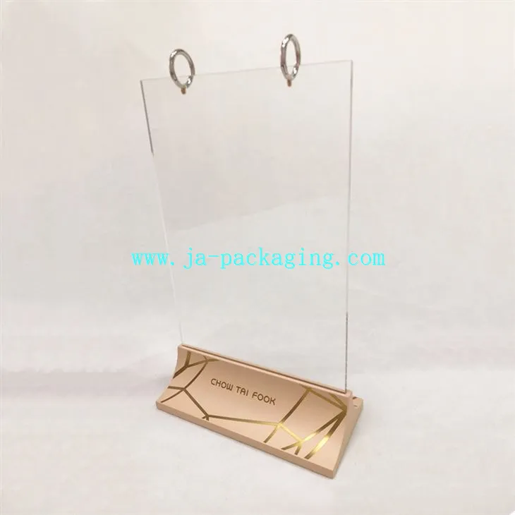 Prikazno namizno stojalo A4 za koledar / oglaševanje